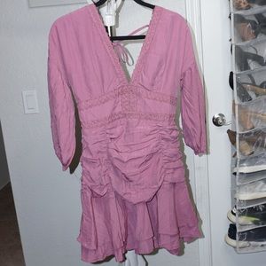 The clothing company party dress.